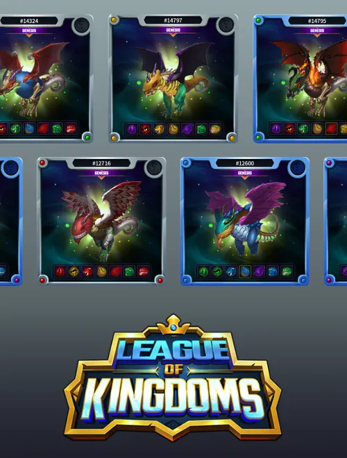 League of Kingdoms Drago [Matic] Card Image
