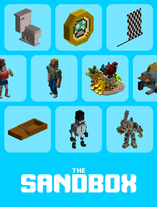 The Sandbox's ASSETs - internal Card Image